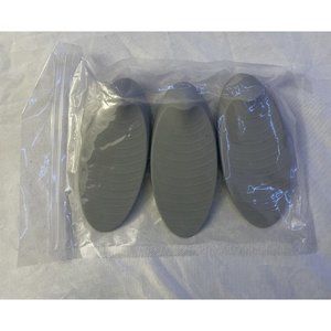 Door Stoppers Rubber - Door Holder (3 Pack Gray)